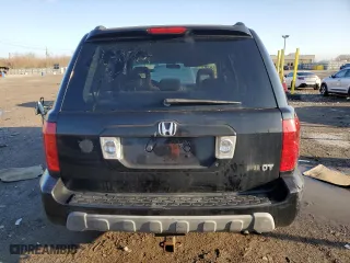 2005 Honda Pilot EX with VIN 5FNYF18455B042560, listed as a Copart auction lot 49989945 with 184,299 mi miles and Salvage Title. Bid and sale history available at carsss.com. Image 6.