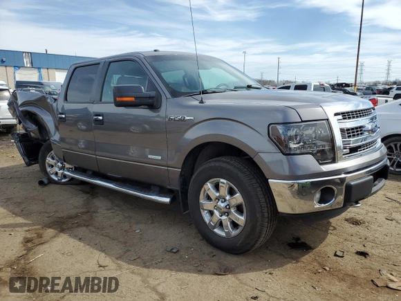 2013 Ford F-150 XL with VIN 1FTFW1ET6DFC11434, listed as a Copart auction lot 49623165 with 112,669 mi miles and Clean Title. Bid and sale history available at carsss.com. Image 4.