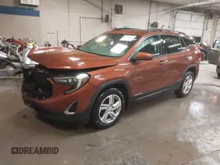 2019 GMC Terrain SLE z VIN 3GKALTEX0KL234782, wystawiony jako IAAI lot #41924354 z przebiegiem 128 732 mil mil oraz . Historia ofert i sprzedaży dostępna na DreamBid. Obrazek 2.