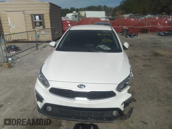 2020 Kia Forte LXS with VIN 3KPF24AD1LE197513, listed as a IAAI auction lot 41694046 with 87,303 mi miles. Bid and sale history available at carsss.com. Image 12.