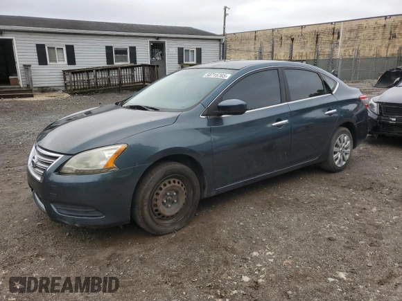 2014 Nissan Sentra SV z VIN 3N1AB7AP8EY232803, wystawiony jako Copart lot #58715765 z przebiegiem 163 653 mil mil oraz Czysty tytuł • Clean title. Historia ofert i sprzedaży dostępna na DreamBid. Obrazek 1.