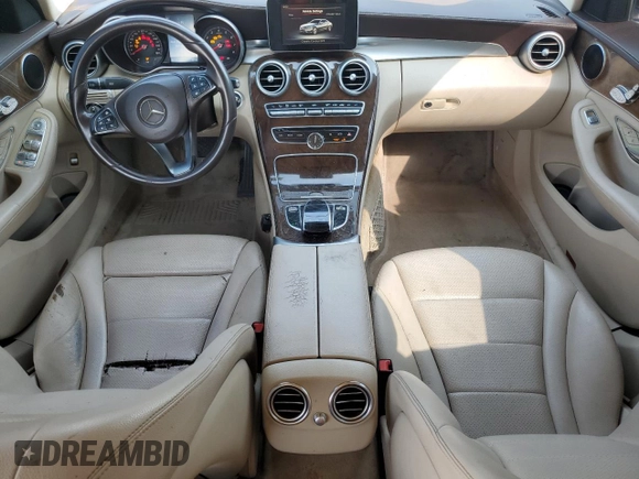 2016 Mercedes-Benz C 300 with VIN 55SWF4JB7GU156174, listed as a Copart auction lot 61956355 with 161,314 mi miles and Clean title. Bid and sale history available at DreamBid. Image 8.