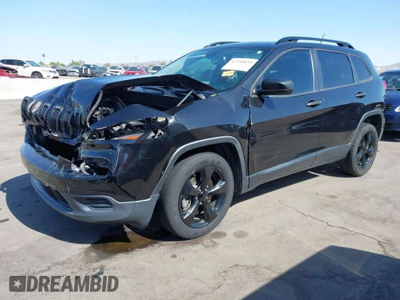 2016 Jeep Cherokee Altitude with VIN 1C4PJLAB2GW329397, listed as a IAAI auction lot 42294033 with 96,812 mi miles and . Bid and sale history available at DreamBid. Image 18.