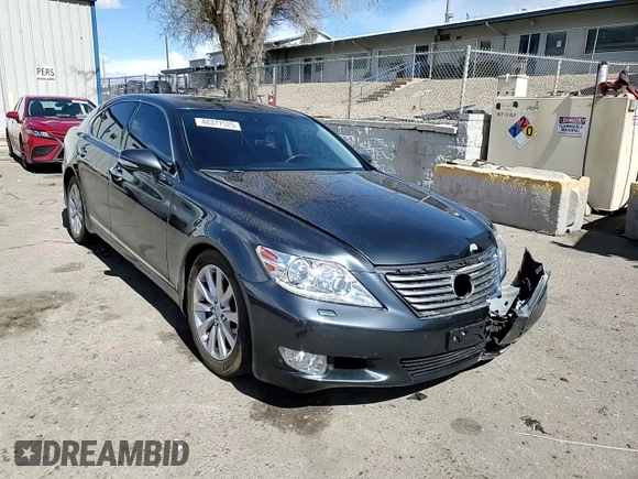 2011 Lexus LS 460 with VIN JTHBL5EF1B5103510, listed as a Copart auction lot 48377525 with 87,612 mi miles and Salvage title. Bid and sale history available at DreamBid. Image 11.