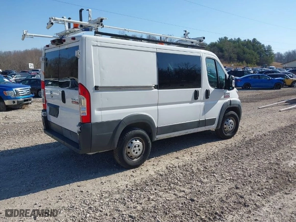 2015 Ram ProMaster Cargo Van with VIN 3C6TRVNG3FE519895, listed as a IAAI auction lot 41756781 with 69,110 mi miles. Bid and sale history available at carsss.com. Image 4.