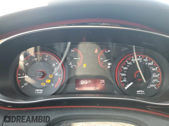 2015 Dodge Dart SXT with VIN 1C3CDFBB6FD364755, listed as a Copart auction lot 52641815 with 128,557 mi miles and Salvage Title. Bid and sale history available at carsss.com. Image 9.