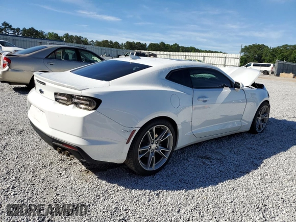 2022 Chevrolet Camaro 2LT with VIN 1G1FD1RS3N0129150, listed as a Copart auction lot 58448974 with 25,938 mi miles and Salvage Title. Bid and sale history available at carsss.com. Image 3.