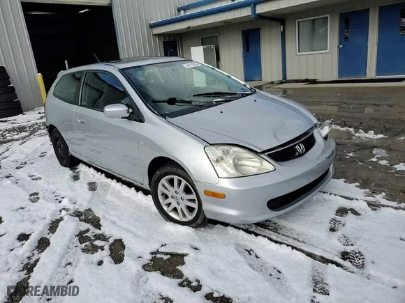 2002 Honda Civic Si with VIN SHHEP33552U305717, listed as a Copart auction lot 44783085 with 0 mi miles and Salvage Title. Bid and sale history available at carsss.com. Image 11.