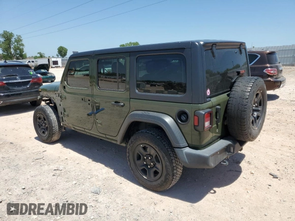 2021 Jeep Wrangler Unlimited Willys z VIN 1C4HJXDG9MW509488, wystawiony jako Copart lot #56692275 z przebiegiem 46 422 mil mil oraz Szkoda całkowita • Salvage title. Historia ofert i sprzedaży dostępna na DreamBid. Obrazek 2.