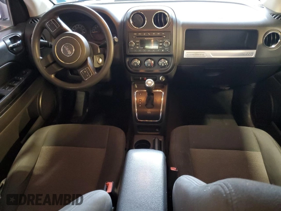 2016 Jeep Compass Sport with VIN 1C4NJDBB7GD627029, listed as a Copart auction lot 58745075 with 108,175 mi miles and Salvage title. Bid and sale history available at DreamBid. Image 8.