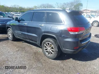 2014 Jeep Grand Cherokee Limited with VIN 1C4RJFBG2EC241307, listed as a IAAI auction lot 41975320 with 210,482 mi miles. Bid and sale history available at carsss.com. Image 3.