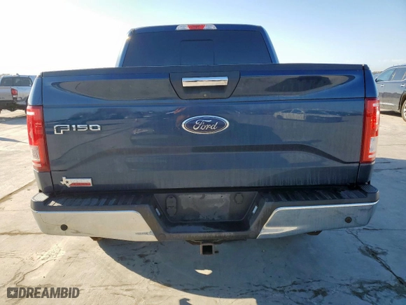 2016 Ford F-150 XLT with VIN 1FTEW1EP0GKF79053, listed as a Copart auction lot 47075465 with 146,927 mi miles and Salvage Title. Bid and sale history available at carsss.com. Image 6.