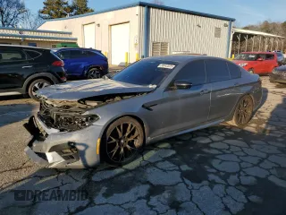 2023 BMW M5 with VIN WBS83CH03PCN55686, listed as a Copart auction lot 88042025 with 12,681 mi miles and Clean Title. Bid and sale history available at carsss.com. Image 1.