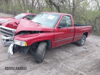 1998 Dodge 1500 with VIN 1B7HC16Y4WS630100, listed as a IAAI auction lot 42001935 with 65,000 mi miles and . Bid and sale history available at DreamBid. Image 2.