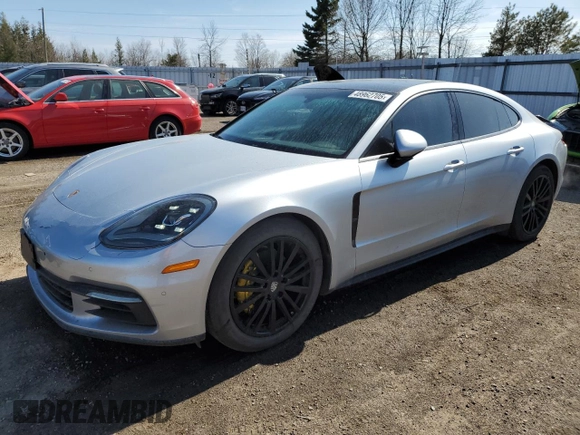 2018 Porsche Panamera z VIN WP0AA2A75JL110423, wystawiony jako Copart lot #48962705 z przebiegiem 118 453 mil mil oraz Czysty tytuł • Clean title. Historia ofert i sprzedaży dostępna na DreamBid. Obrazek 1.