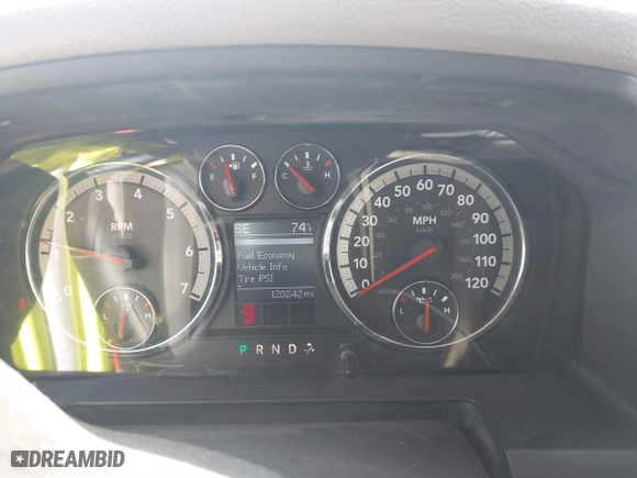 2010 Dodge Ram 1500 SLT with VIN 1D7RB1GT9AS171008, listed as a IAAI auction lot 41647485 with 120,242 mi miles. Bid and sale history available at carsss.com. Image 7.