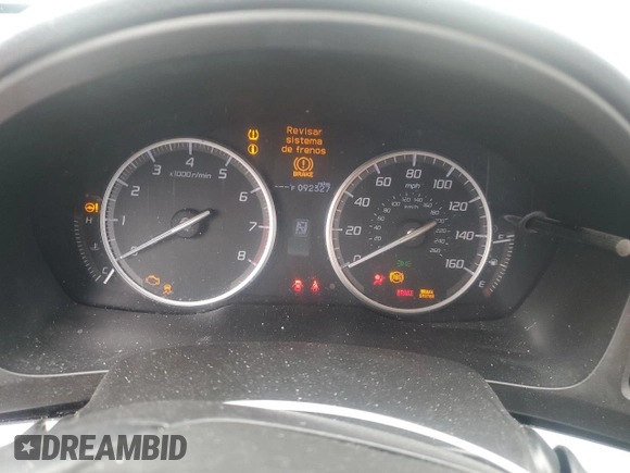 2017 Acura ILX with VIN 19UDE2F38HA008497, listed as a Copart auction lot 49634425 with 92,327 mi miles and Salvage Title. Bid and sale history available at carsss.com. Image 9.