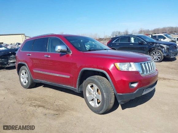 2012 Jeep Grand Cherokee Limited with VIN 1C4RJFBG1CC155449, listed as a IAAI auction lot 41845977 with 135,103 mi miles. Bid and sale history available at carsss.com. Image 1.