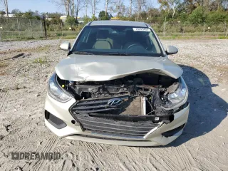 2018 Hyundai Accent SEL with VIN 3KPC24A37JE028748, listed as a Copart auction lot 76245404 with 135,059 mi miles and Salvage Title. Bid and sale history available at carsss.com. Image 5.