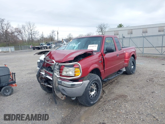 2002 Ford Ranger XL Fleet with VIN 1FTZR45E12TA27492, listed as a IAAI auction lot 41940978 with 161,408 mi miles. Bid and sale history available at carsss.com. Image 2.