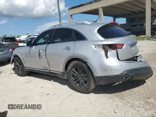 2011 Infiniti FX35 with VIN JN8AS1MU0BM711926, listed as a Copart auction lot 73609004 with 124,393 mi miles and Non Repairable. Bid and sale history available at carsss.com. Image 2.
