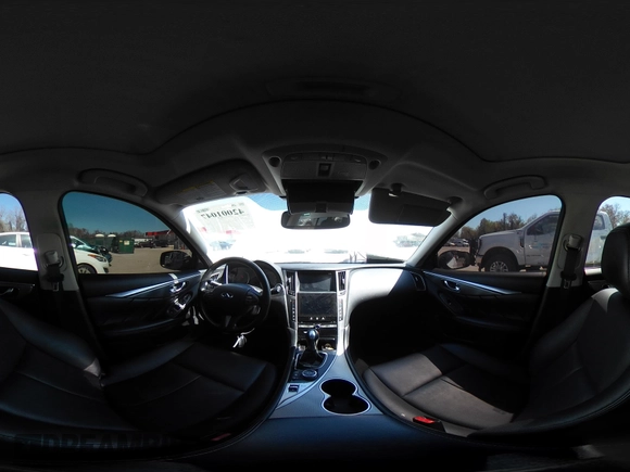 2017 Infiniti Q50 3.0t Premium with VIN JN1EV7AR5HM837945, listed as a IAAI auction lot 42001047 with 108,075 mi miles. Bid and sale history available at carsss.com. Image 18.