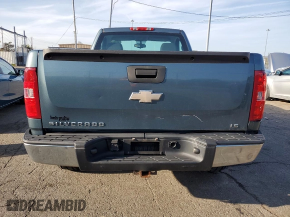 2008 Chevrolet Silverado 1500 Work Truck with VIN 1GCEK14X28Z162605, listed as a Copart auction lot 52361765 with 258,981 mi miles and Salvage Title. Bid and sale history available at carsss.com. Image 6.