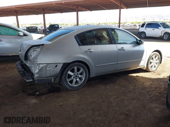 2004 Nissan Maxima SL with VIN 1N4BA41E74C852508, listed as a IAAI auction lot 42000033 with 97,251 mi miles and . Bid and sale history available at DreamBid. Image 4.