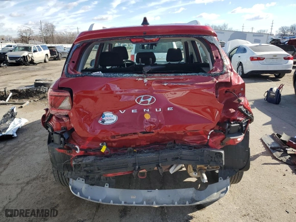 2021 Hyundai Venue SEL with VIN KMHRC8A33MU120102, listed as a Copart auction lot 42691325 with 11,413 mi miles and Salvage Title. Bid and sale history available at carsss.com. Image 6.