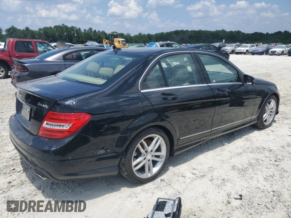2013 Mercedes-Benz C 300 Sport with VIN WDDGF8AB2DR294620, listed as a Copart auction lot 64180025 with 157,351 mi miles and Clean title. Bid and sale history available at DreamBid. Image 3.