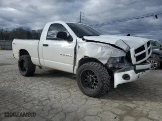 2005 Dodge Ram 1500 SLT with VIN 1D7HU16N85J637273, listed as a Copart auction lot 87178724 with 109,682 mi miles and Clean Title. Bid and sale history available at carsss.com. Image 4.