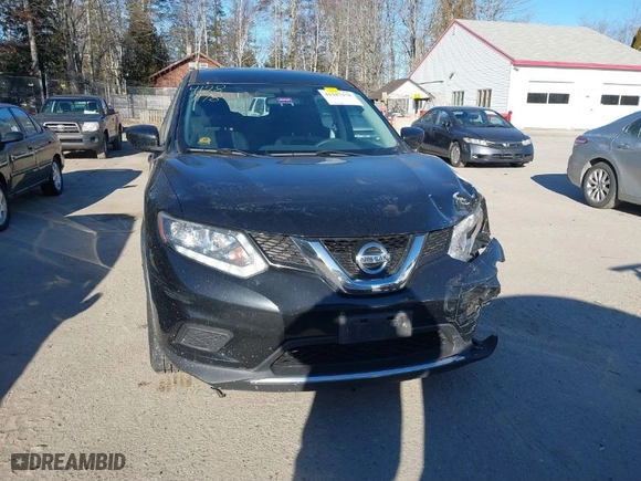 2016 Nissan Rogue S with VIN JN8AT2MV7GW134870, listed as a IAAI auction lot 41287178 with 130929 miles. Bid and sale history available at carsss.com. Image 12.