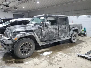 2021 Jeep Gladiator High Altitude с VIN 1C6HJTFG3ML517360, выставлен на аукционе Copart как лот 88815545 с пробегом 27 243 миль миль и Списание • Salvage title. История ставок и продаж доступна на DreamBid. Изображение 1.