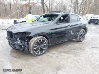 2020 BMW X4 M with VIN 5YMUJ0C01LLU67190, listed as a IAAI auction lot 41669132 with 55,609 mi miles. Bid and sale history available at carsss.com. Image 2.