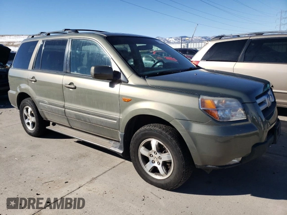 2008 Honda Pilot EX-L with VIN 5FNYF18528B027530, listed as a Copart auction lot 80157604 with 197,910 mi miles and Salvage Title. Bid and sale history available at DreamBid. Image 4.