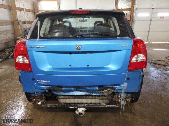 2008 Dodge Caliber SXT with VIN 1B3HB48BX8D656366, listed as a Copart auction lot 45107255 with 146,953 mi miles and Salvage Title. Bid and sale history available at carsss.com. Image 6.