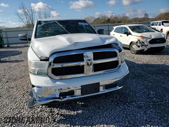 2019 Ram 1500 Classic Tradesman with VIN 1C6RR6FT8KS584311, listed as a Copart auction lot 83753654 with 97,453 mi miles and Salvage Title. Bid and sale history available at carsss.com. Image 11.