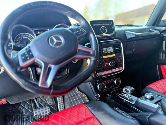2016 Mercedes-Benz G-Class AMG G 63 with VIN WDCYC7DF8GX253273, listed as a Copart auction lot 48623935 with 40,098 mi miles and Salvage Title. Bid and sale history available at carsss.com. Image 9.