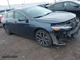 2020 Chevrolet Malibu RS with VIN 1G1ZG5ST6LF139230, listed as a IAAI auction lot 42037977 with 21,533 mi miles. Bid and sale history available at carsss.com. Image 1.