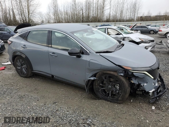 2024 Nissan ARIYA Engage z VIN JN1AF0BA9RM435519, wystawiony jako Copart lot #87258264 z przebiegiem 3 487 mil mil oraz Szkoda całkowita • Salvage title. Historia ofert i sprzedaży dostępna na DreamBid. Obrazek 4.