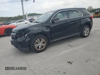 2014 Chevrolet Equinox LS with VIN 2GNALAEK5E6335286, listed as a Copart auction lot 53328375 with 185,181 mi miles and Salvage Title. Bid and sale history available at carsss.com. Image 1.