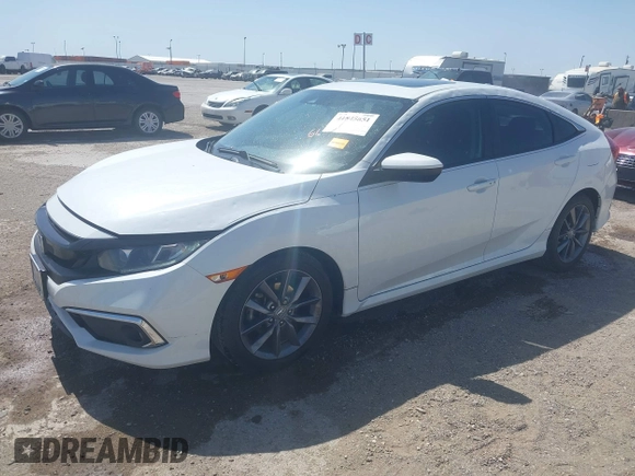 2019 Honda Civic Sedan EX with VIN 19XFC1F34KE008721, listed as a IAAI auction lot 41845651 with 80,991 mi miles. Bid and sale history available at carsss.com. Image 17.