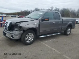 2013 Ford F-150 XL with VIN 1FTEX1CM8DFA50783, listed as a Copart auction lot 52878515 with 118,253 mi miles and Salvage Title. Bid and sale history available at carsss.com. Image 1.