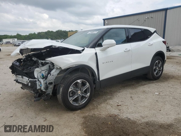2023 Chevrolet Blazer LT z VIN 3GNKBCR4XPS194170, wystawiony jako Copart lot #54241085 z przebiegiem 40 403 mil mil oraz Nie do naprawy • Non repairable. Historia ofert i sprzedaży dostępna na DreamBid. Obrazek 1.