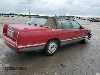 1998 Cadillac DeVille with VIN 1G6KD54Y1WU784929, listed as a Copart auction lot 55525144 with 0 mi miles and Salvage Title. Bid and sale history available at carsss.com. Image 3.