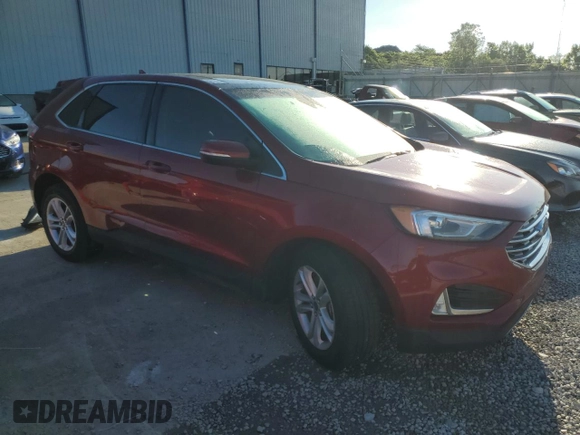 2019 Ford Edge SEL with VIN 2FMPK4J94KBC45779, listed as a Copart auction lot 57243075 with 48,239 mi miles and Salvage title. Bid and sale history available at DreamBid. Image 4.