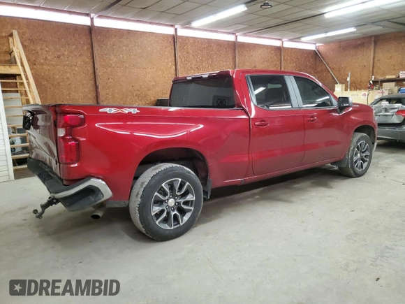 2023 Chevrolet Silverado 1500 LT with VIN 3GCPDDEK3PG168502, listed as a Copart auction lot 43364715 with 68,059 mi miles and Salvage Title. Bid and sale history available at carsss.com. Image 3.