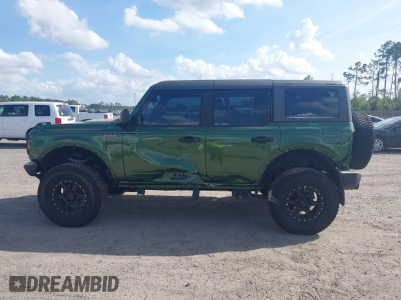2023 Ford Bronco with VIN 1FMEE5DP5PLB15371, listed as a IAAI auction lot 41911126 with 32,091 mi miles. Bid and sale history available at carsss.com. Image 14.