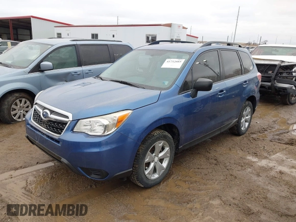 2016 Subaru Forester 2.5i with VIN JF2SJABC5GH481556, listed as a IAAI auction lot 41752085 with 147,354 mi miles and . Bid and sale history available at DreamBid. Image 6.