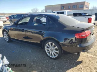 2014 Audi A4 Premium with VIN WAUBFAFL8EN045872, listed as a Copart auction lot 45340125 with 0 mi miles and Salvage Title. Bid and sale history available at carsss.com. Image 2.